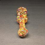 Triple Hitter Multi Fritz Confetti Color Hand Pipe