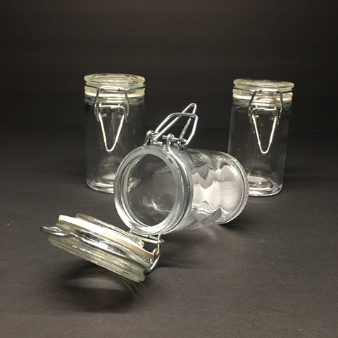 Cylinder Glass Jar  1/8th